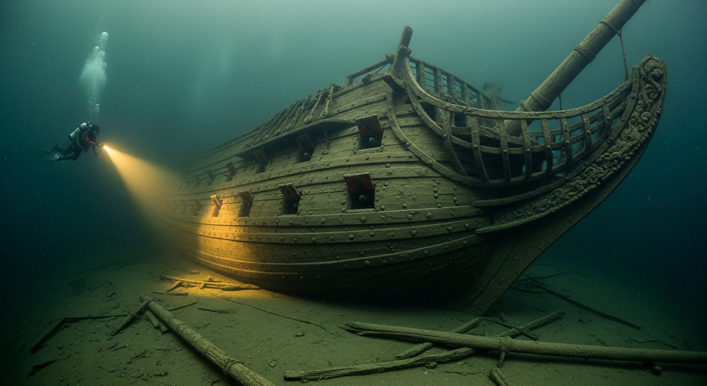 Vasa – vraket på havsbotten